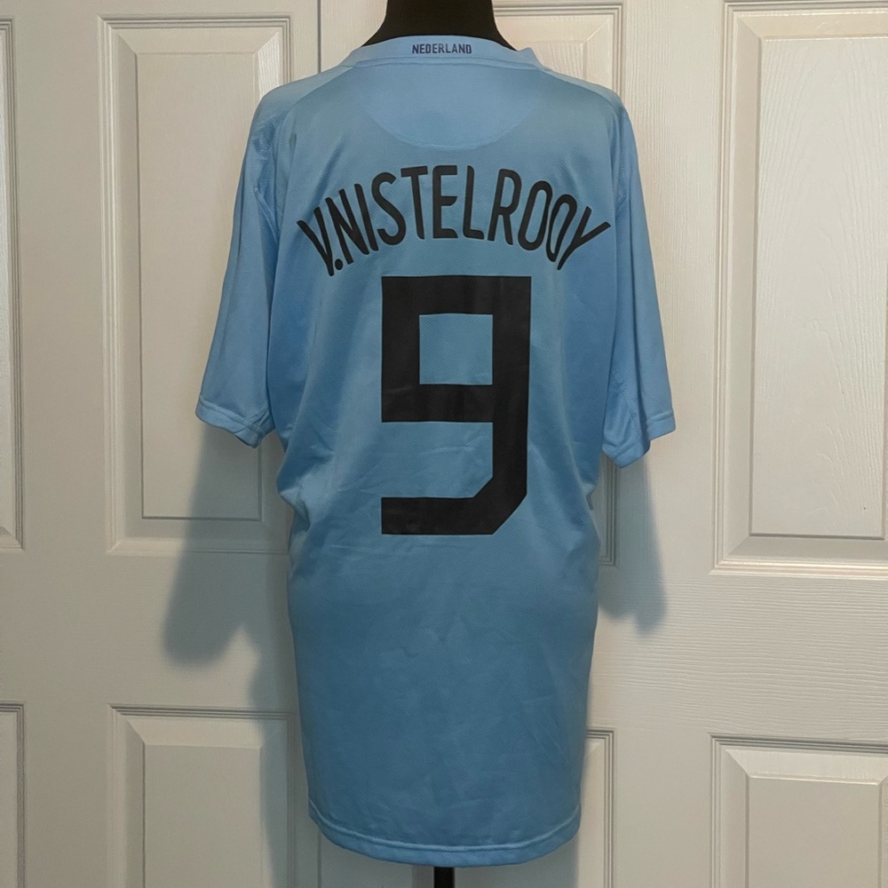 Ruud van Nistelrooy #9 Jersey Holland Shirt Netherlands Nike L Football Trikot